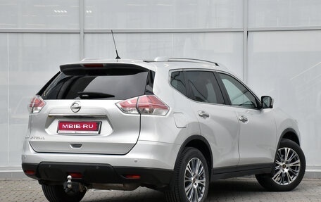 Nissan X-Trail, 2016 год, 1 799 000 рублей, 3 фотография