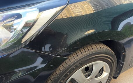 Hyundai Solaris II рестайлинг, 2011 год, 1 200 000 рублей, 34 фотография