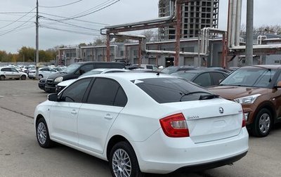 Skoda Rapid I, 2014 год, 835 000 рублей, 1 фотография