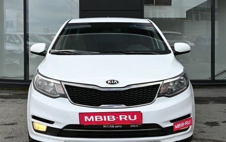 KIA Rio III рестайлинг, 2016 год, 1 200 000 рублей, 2 фотография
