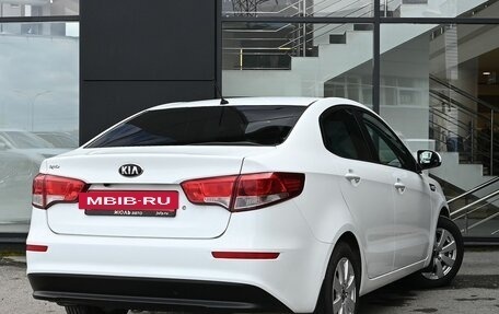 KIA Rio III рестайлинг, 2016 год, 1 200 000 рублей, 6 фотография