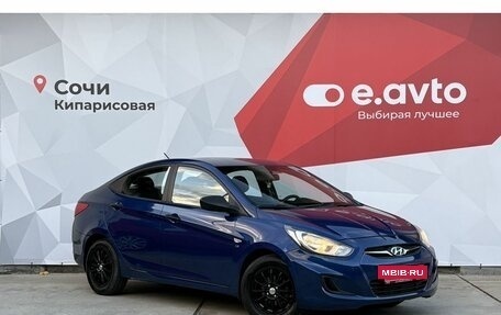 Hyundai Solaris II рестайлинг, 2011 год, 870 000 рублей, 3 фотография