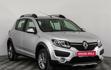 Renault Sandero II рестайлинг, 2018 год, 1 099 000 рублей, 3 фотография