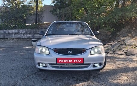 Hyundai Accent II, 2004 год, 398 000 рублей, 1 фотография