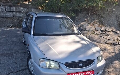 Hyundai Accent II, 2004 год, 398 000 рублей, 5 фотография