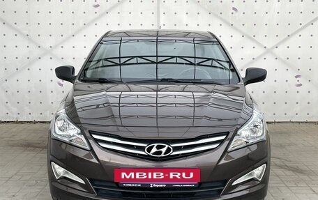 Hyundai Solaris II рестайлинг, 2014 год, 1 110 000 рублей, 3 фотография