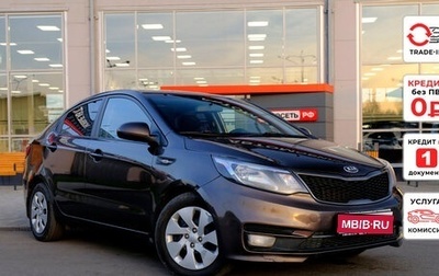 KIA Rio III рестайлинг, 2016 год, 860 000 рублей, 1 фотография