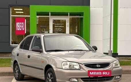 Hyundai Accent II, 2007 год, 369 000 рублей, 3 фотография
