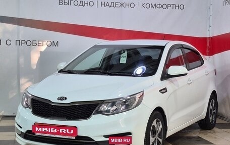 KIA Rio III рестайлинг, 2015 год, 921 000 рублей, 3 фотография