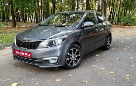 KIA Rio III рестайлинг, 2016 год, 1 350 000 рублей, 1 фотография