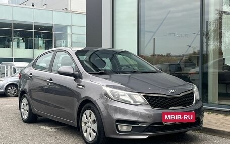 KIA Rio III рестайлинг, 2016 год, 895 000 рублей, 3 фотография