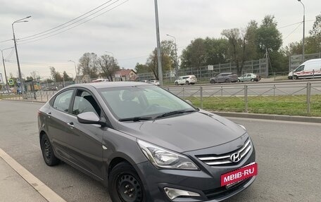 Hyundai Solaris II рестайлинг, 2016 год, 1 100 000 рублей, 13 фотография