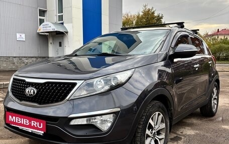 KIA Sportage III, 2015 год, 1 450 000 рублей, 2 фотография