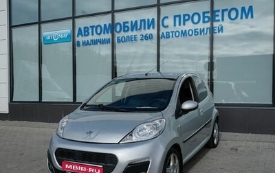 Peugeot 107 I рестайлинг, 2012 год, 540 000 рублей, 1 фотография