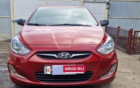 Hyundai Solaris II рестайлинг, 2012 год, 770 000 рублей, 15 фотография