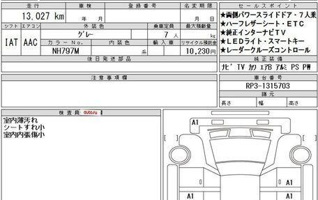 Honda Stepwgn IV, 2020 год, 3 000 000 рублей, 15 фотография