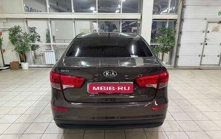 KIA Rio III рестайлинг, 2017 год, 955 000 рублей, 4 фотография