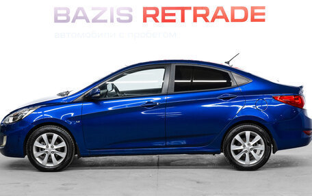 Hyundai Solaris II рестайлинг, 2011 год, 950 000 рублей, 9 фотография