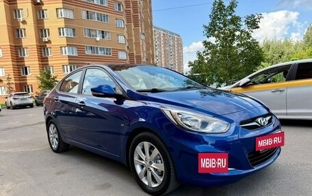 Hyundai Solaris II рестайлинг, 2011 год, 835 000 рублей, 10 фотография