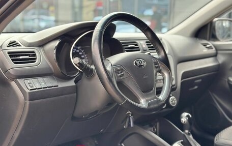 KIA Rio III рестайлинг, 2015 год, 1 179 000 рублей, 22 фотография