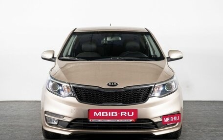 KIA Rio III рестайлинг, 2015 год, 1 090 000 рублей, 2 фотография
