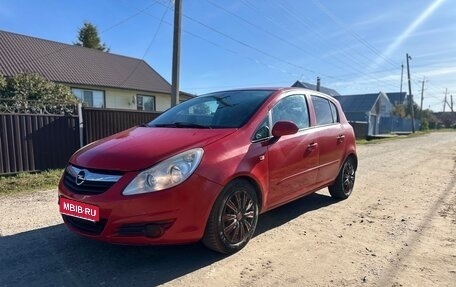 Opel Corsa D, 2007 год, 380 000 рублей, 1 фотография