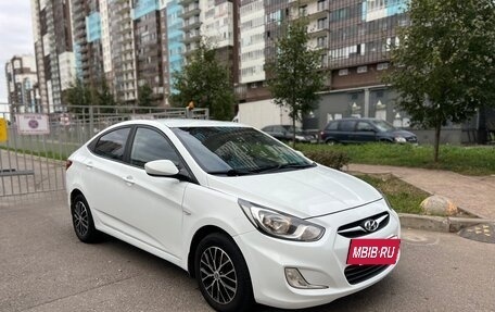 Hyundai Solaris II рестайлинг, 2011 год, 590 000 рублей, 6 фотография