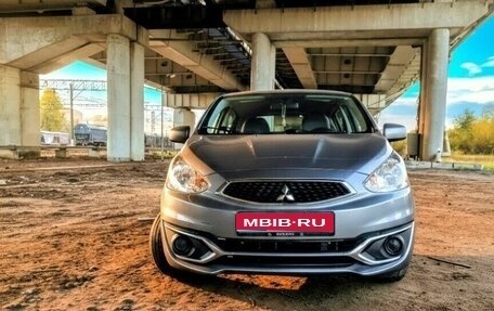Mitsubishi Mirage VI рестайлинг, 2018 год, 1 100 000 рублей, 1 фотография