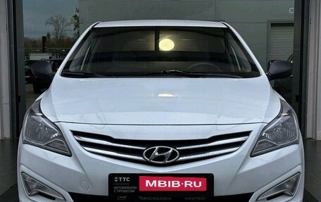 Hyundai Solaris II рестайлинг, 2015 год, 850 000 рублей, 2 фотография