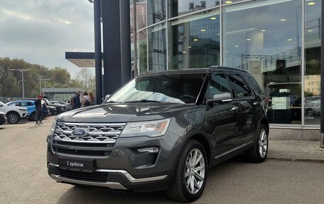 Ford Explorer VI, 2018 год, 2 858 000 рублей, 1 фотография