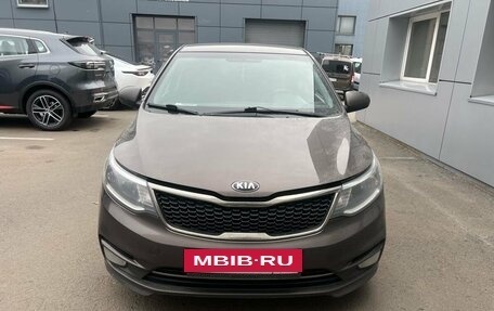 KIA Rio III рестайлинг, 2016 год, 699 000 рублей, 2 фотография