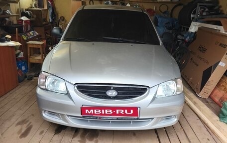 Hyundai Accent II, 2004 год, 450 000 рублей, 1 фотография