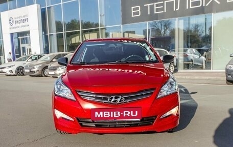 Hyundai Solaris II рестайлинг, 2014 год, 970 000 рублей, 2 фотография