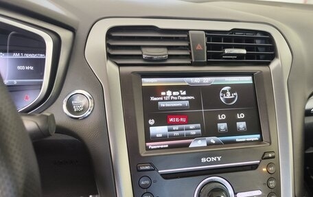 Ford Fusion (North America) II, 2016 год, 1 750 000 рублей, 17 фотография