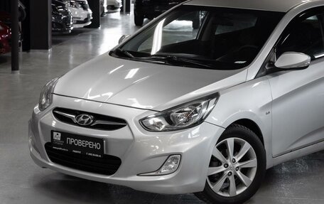 Hyundai Solaris II рестайлинг, 2011 год, 595 000 рублей, 6 фотография