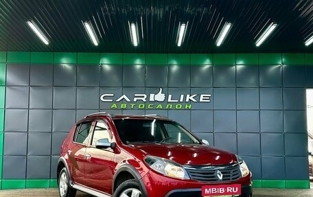 Renault Sandero I, 2012 год, 549 000 рублей, 1 фотография