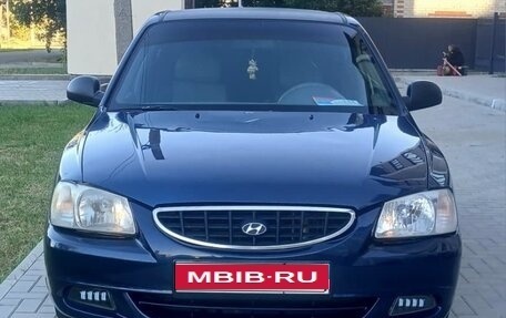 Hyundai Accent II, 2008 год, 405 000 рублей, 1 фотография
