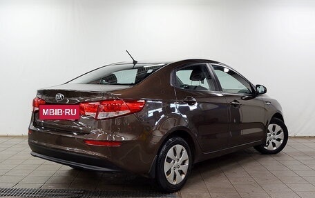 KIA Rio III рестайлинг, 2015 год, 990 000 рублей, 3 фотография