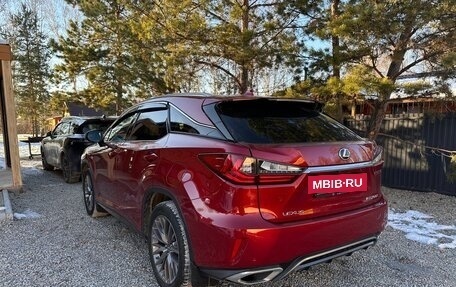 Lexus RX IV рестайлинг, 2017 год, 3 800 000 рублей, 3 фотография