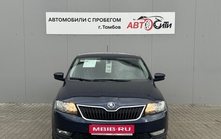 Skoda Rapid I, 2017 год, 955 000 рублей, 2 фотография
