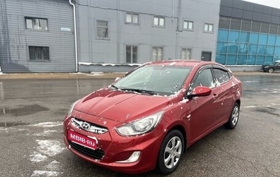Hyundai Solaris II рестайлинг, 2014 год, 915 000 рублей, 1 фотография
