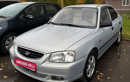 Hyundai Accent II, 2008 год, 495 000 рублей, 1 фотография