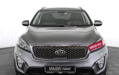 KIA Sorento III Prime рестайлинг, 2017 год, 2 595 000 рублей, 2 фотография