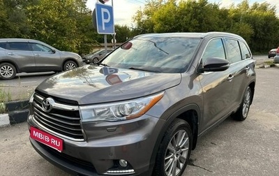 Toyota Highlander III, 2014 год, 3 100 000 рублей, 1 фотография
