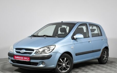 Hyundai Getz I рестайлинг, 2008 год, 479 000 рублей, 1 фотография