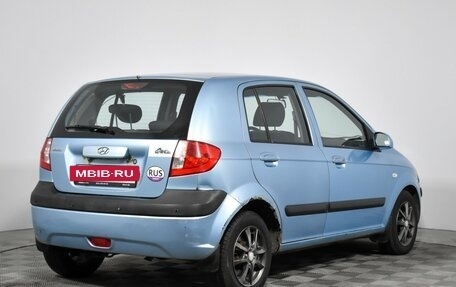 Hyundai Getz I рестайлинг, 2008 год, 479 000 рублей, 5 фотография