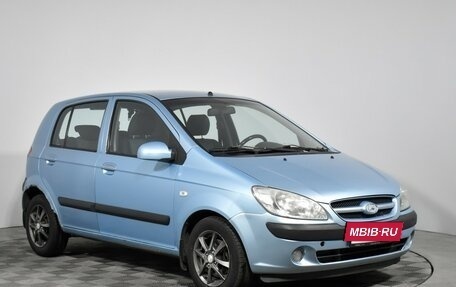 Hyundai Getz I рестайлинг, 2008 год, 479 000 рублей, 3 фотография
