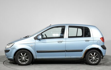 Hyundai Getz I рестайлинг, 2008 год, 479 000 рублей, 8 фотография