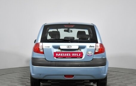 Hyundai Getz I рестайлинг, 2008 год, 479 000 рублей, 6 фотография