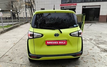 Toyota Sienta II, 2017 год, 1 400 000 рублей, 3 фотография